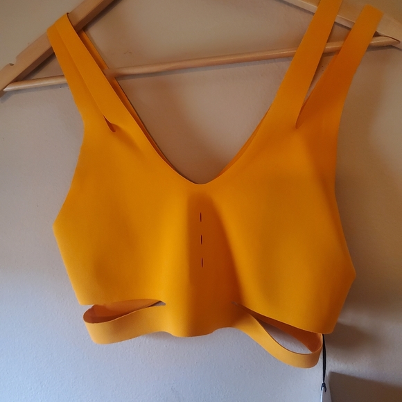 Nike Orange Sport Bra, Size Medium - Picture 2 of 7